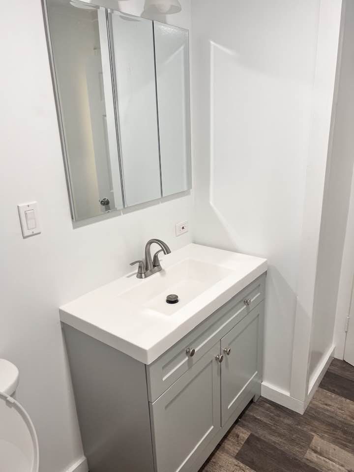 Bathroom remodel completed Niagara Falls NY