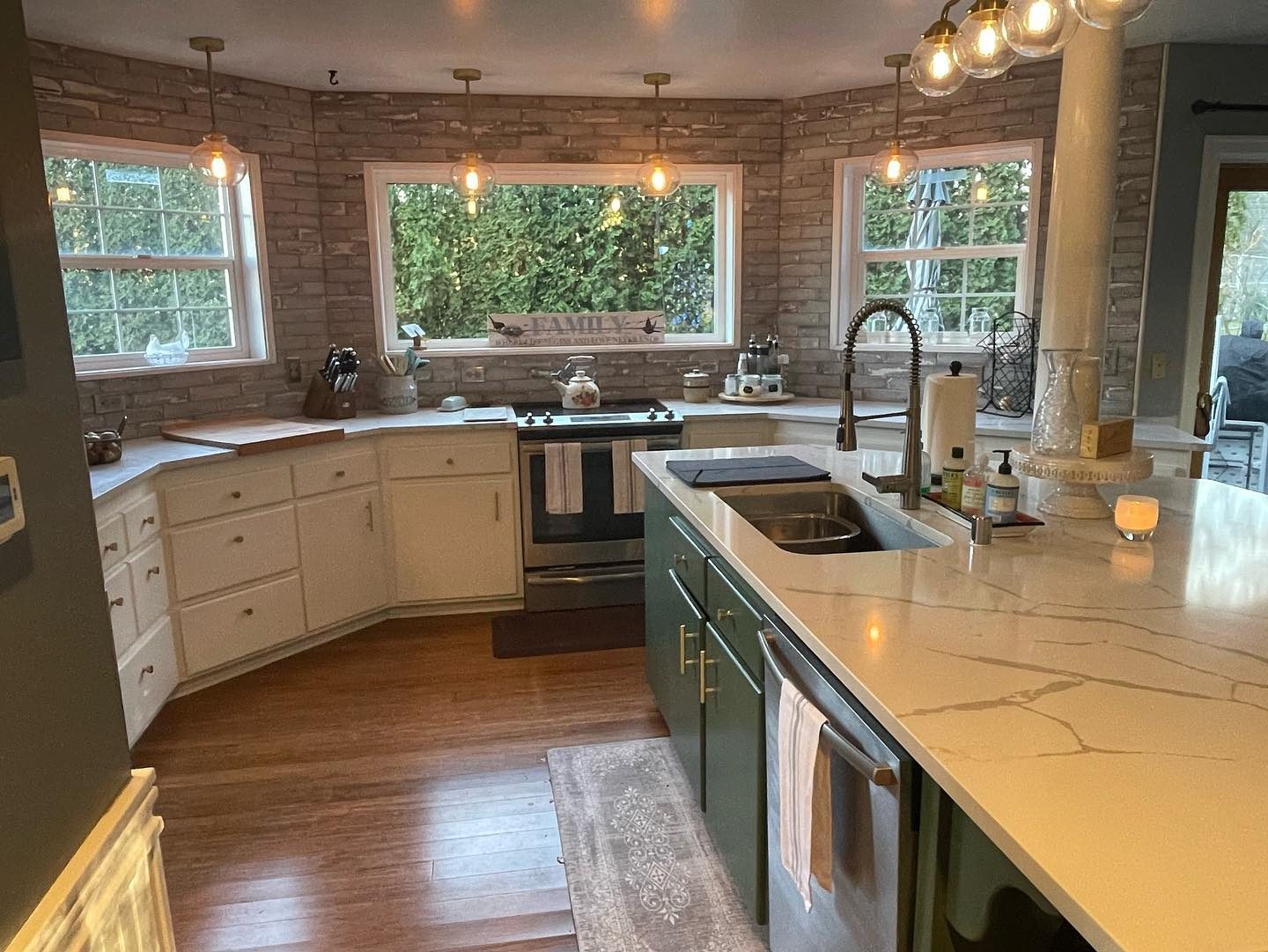 Kitchen remodel completed - Mid City Home Restoration WNY